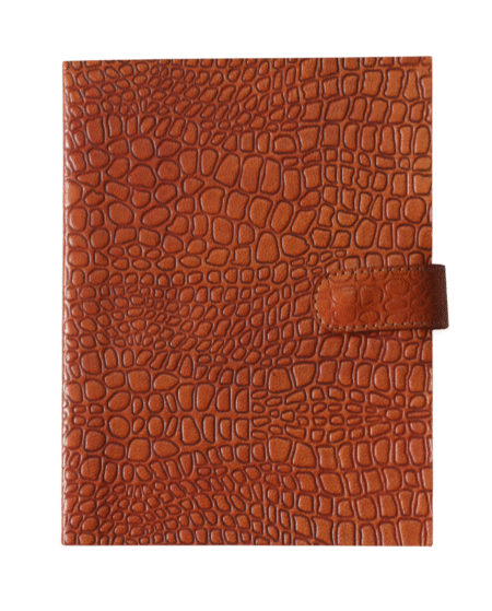 Leather Personalized Diary with Custom Name Engraving by spbcraft